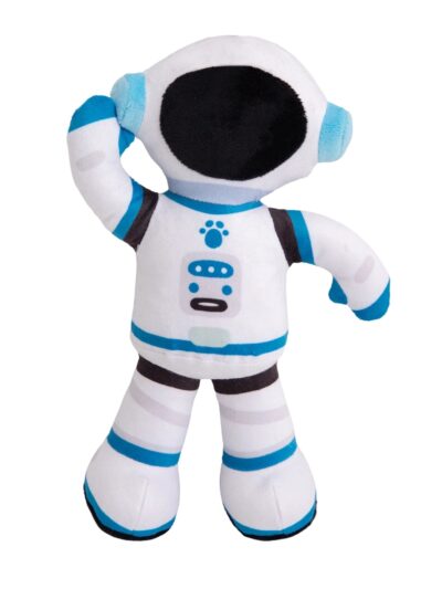 Snugarooz Apollo The Astronaut Plush Dog Toy 6.5in.