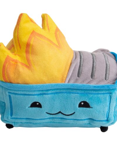 Snugarooz Dumpster Fire Plush Dog Toy 7in.