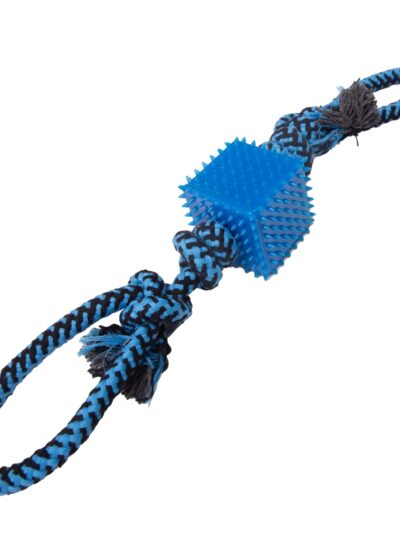 Snugarooz Tug N' Cube Dog Toy Assorted 18in.
