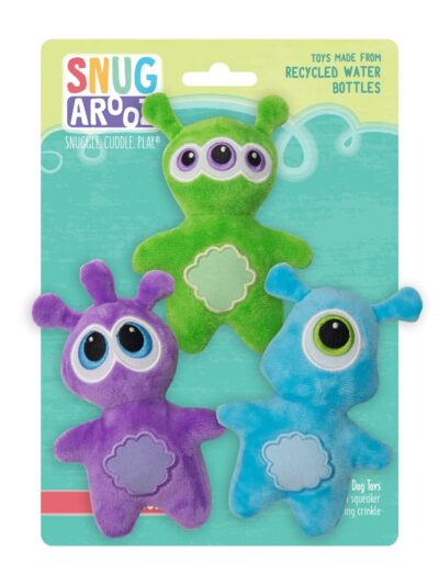 Snugarooz Oooooooo Aliens 8.5in. -3 Pk