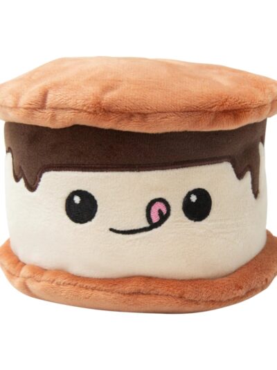 Snugarooz Summer The Smore Plush Dog Toy 4.25in.