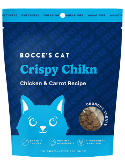 Bocces Bakery Cat Crunchy Crispy Chicken 2oz.