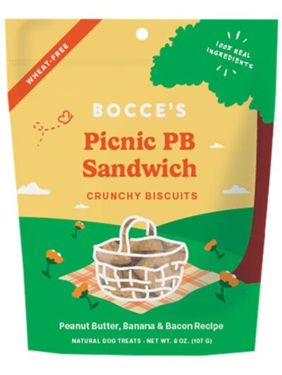 Bocce'S Bakery Dog Biscuit Picnic Pb Sandwich 5Oz