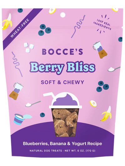 Bocce's Bakery Dog Soft & Chewy Berry Bliss 6oz.