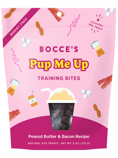 Bocce's Bakery Dog Training Bites Pup Me Up 6oz