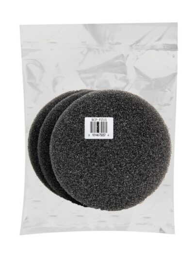 Aquatop Replacement Coarse Black Filter Pad for Forza FZ15-UV 1ea/3 pk