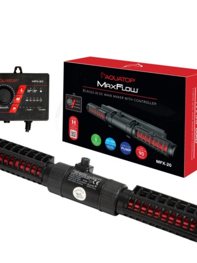 Aquatop MaxFlow XCross 2K Cross Current DC Pump w/Controller 1ea/2000 GPH