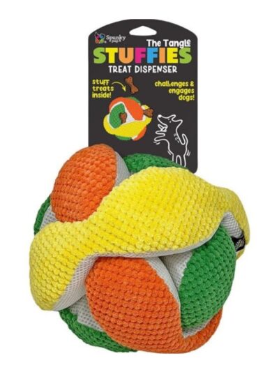 Spunkypup Stuffies Plush Treat-Dispenser Tangle XLarge