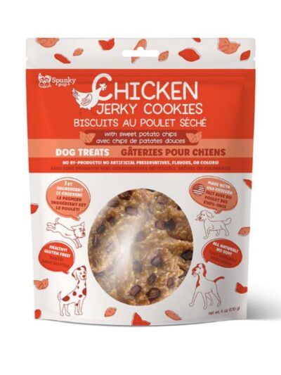 Spunkypup Jerky Cookies Chicken/Sweet Potato 6oz.