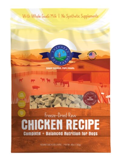 Shepherd Boy Farms Dog Freeze-Dried Chicken 48oz.