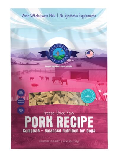 Shepherd Boy Farms Dog Freeze-Dried Pork 48oz.