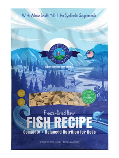 Shepherd Boy Farms Dog Freeze-Dried Fish Medley 48oz.