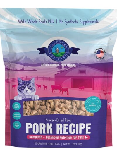 Shepherd Boy Farms Cat Freeze-Dried Pork 12oz.