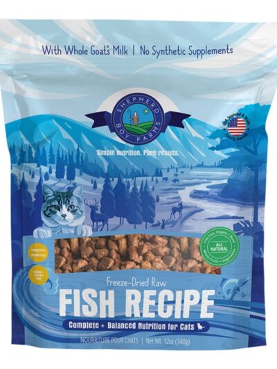 Shepherd Boy Farms Cat Freeze-Dried Fish 12oz.