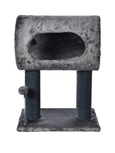 Max & Marlow Tunnel 2 Level Cat Tree w/ Toy 1ea