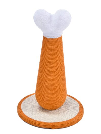 Max & Marlow Apple Novelty Cat Scratcher Drumstick, 1ea