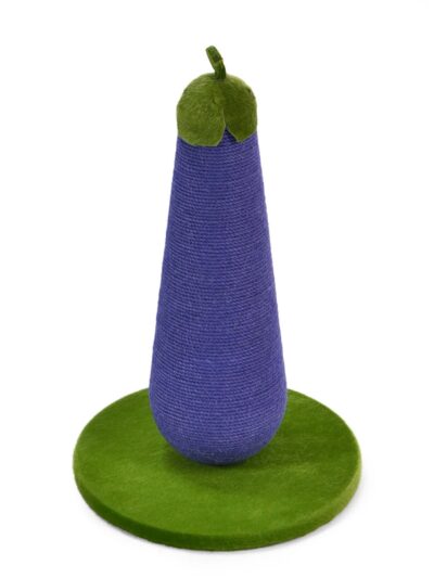 Max & Marlow Apple Novelty Cat Scratcher Egg Plant, 1ea
