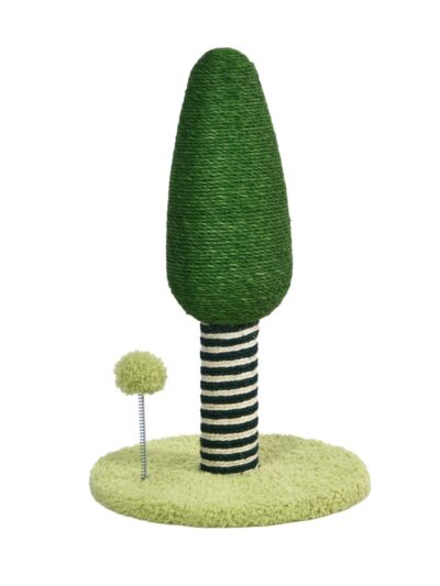 Max & Marlow Apple Novelty Cat Scratcher Tree & Toy, 1ea