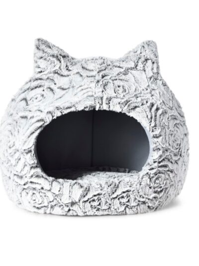 Max & Marlow Cat Dome w/ Ears Gray, 1ea