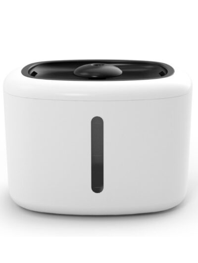 Max & Marlow Automatic Water Fountain Black & White, 1ea/84 oz.