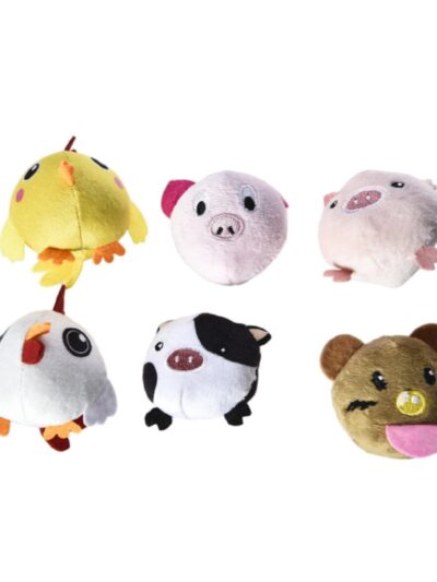 Max & Marlow Cat Farm Animals Assorted 1ea/6 pk