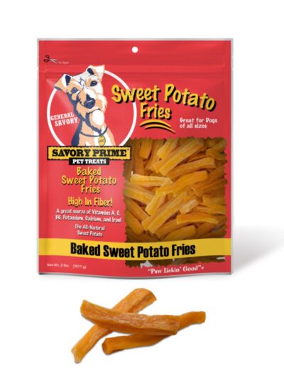 Savory Prime Baked Sweet Potato Fries Dog Treat /32oz. (2 pack)