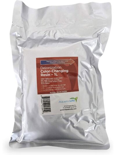 Aquatic Life Bulk Color Changing Deionization Resin 1ea/1 l