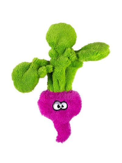 Cycle Dog Duraplush Radish Puzzle Dog Toy Pink Medium
