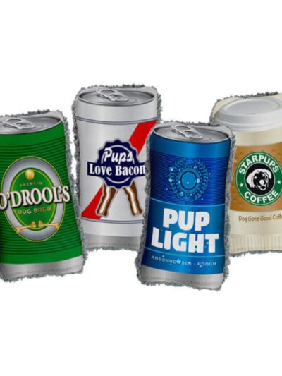 Cycle Dog Brewgear Beer Can Dog Toy Assorted Small