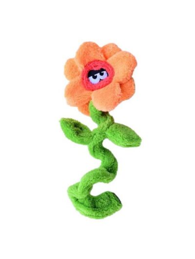 Cycle Dog Duraplush Springy Flowers Dog Toy Assorted Large