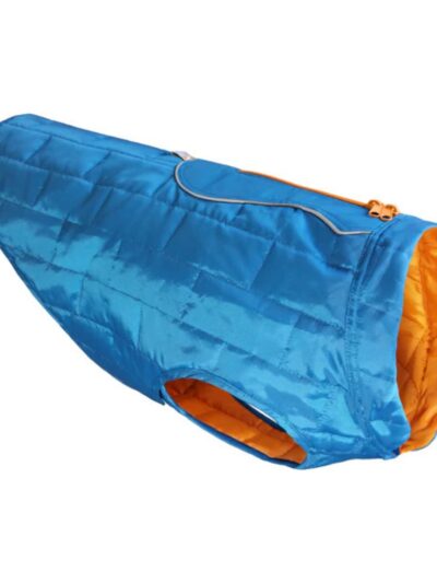 Kurgo Dog Jacket Loft Blue/Orange Medium