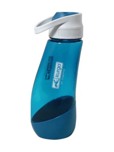 Kurgo Dog Gourd H2O Bottle & Bowl Blue