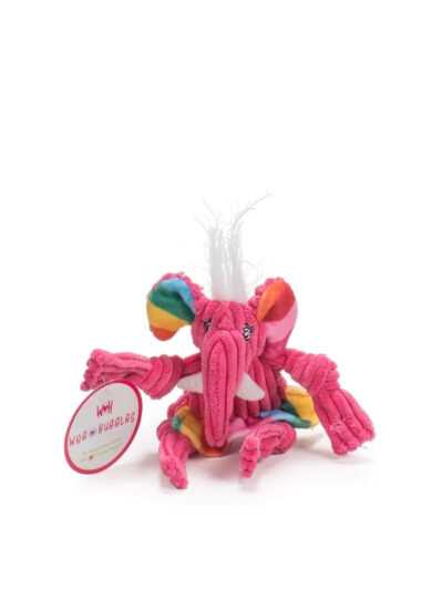 HUGGLE D KNOT RNBW ELEPHNT WEE