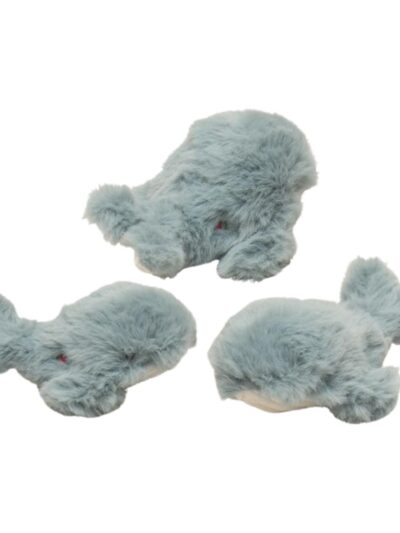Hugglehounds Dog Wee Mobie Whale (Case of 3)