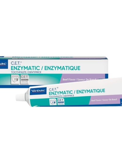 C.E.T. Enzymatic Toothpaste For Dogs & Cats Beef 2.5oz. - 70 grams
