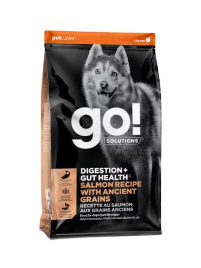 Go! Dog Digestion & Gut Health Salmon Ancient Grain 22Lb