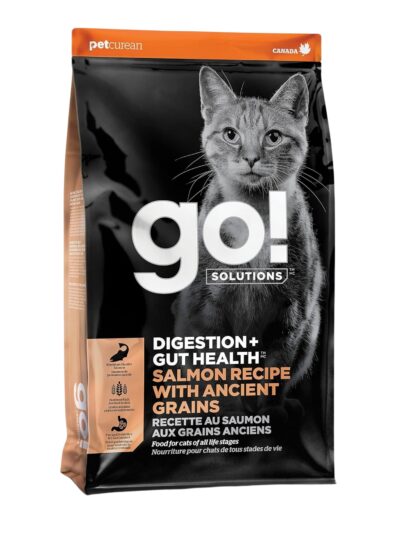 Go! Cat Digestion & Gut Health Salmon Ancient Grain 16Lb