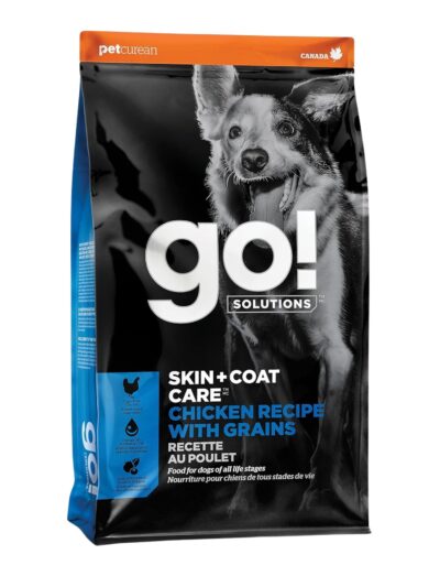 Go! Dog Skin & Coat Care Chicken With Grain 12Lb