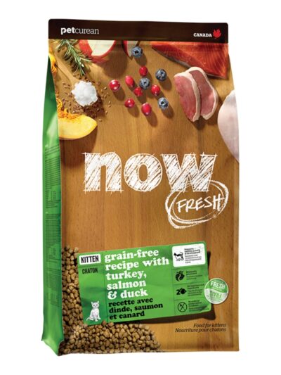 Now Fresh Cat Grain Free Kitten Turkey 3Lb