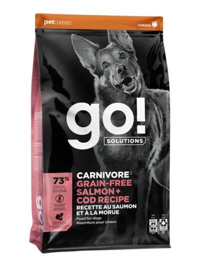 Go! Dog Carnivore Grain Free Salmon & COD 3.5Lb