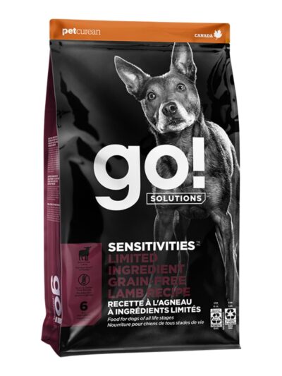 Go! Dog Sensitivities Limited Ingredient Grain Free Lamb 22Lb