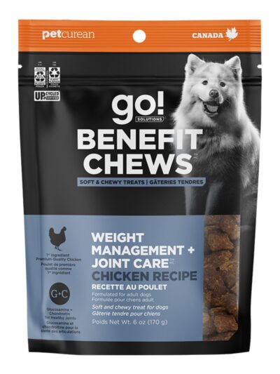 Go! Dog Benefit Chews Weight Management Chicken 6oz.