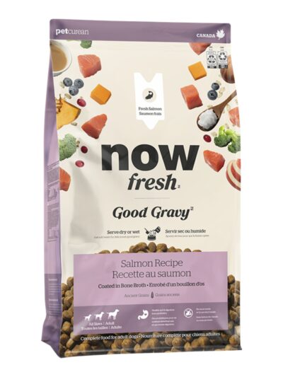 Now Fresh Dog Good Gravy Salmon With Grain 22Lb