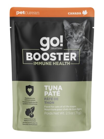 Go! Cat Booster Immune Health Pate Tuna 2.5oz. (Case of 24)