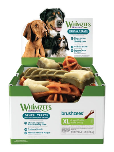 Whimzees Bulk Box Toothbrush Star XL 18 Count
