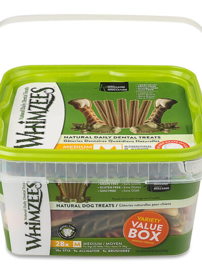 Whimzee Variety Packs Medium For Dogs 25-40Lbs