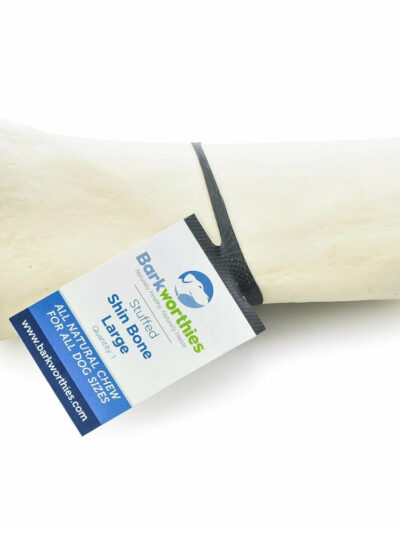 Barkworthies Shin Bone Stuffed With Bully Stick 10ea/56 in, 10 ct