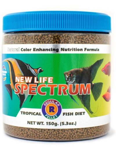 New Life Spectrum Tropical Sinking Pellets Fish Food 1ea/5.3 oz, Regular