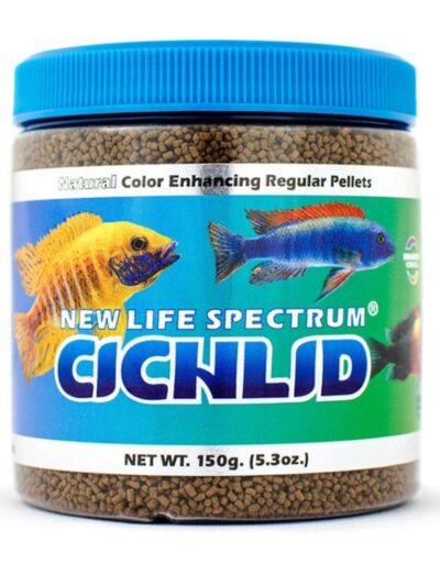 New Life Spectrum Cichlid Sinking Pellets Fish Food 1ea/5.3 oz, Regular
