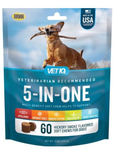 Vetiq 5-In-One Multi-Benefit Soft Chew Hickory Smoke 60count